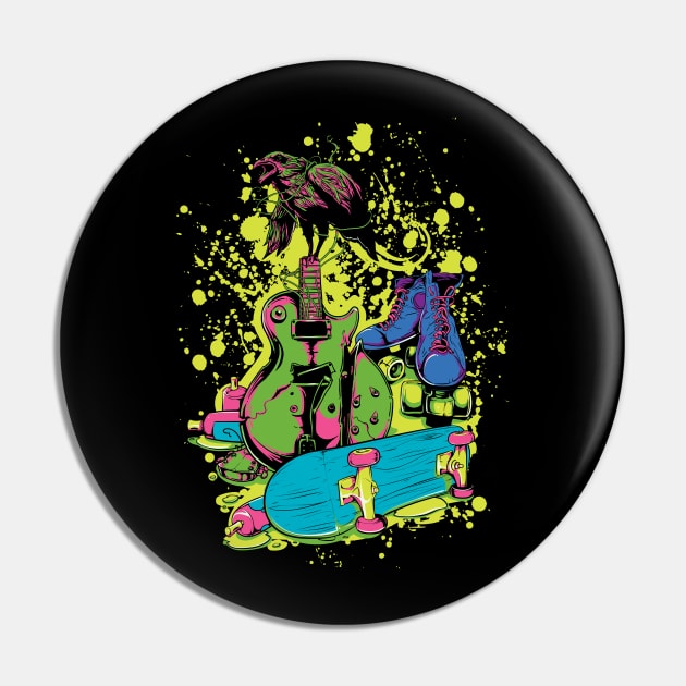 Rock`N Roller Pin by viSionDesign