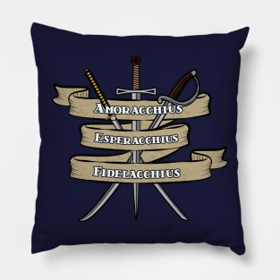 Nerdy Tee - Knights of the Cross Pillow