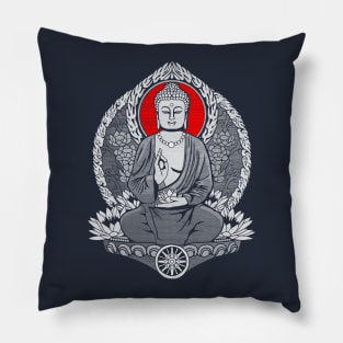 SIDDHARTHA GAUTAMA BUDDHA SUNRISE Pillow