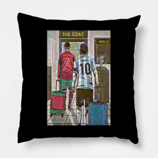 The Goat Mosaic Style Pillow