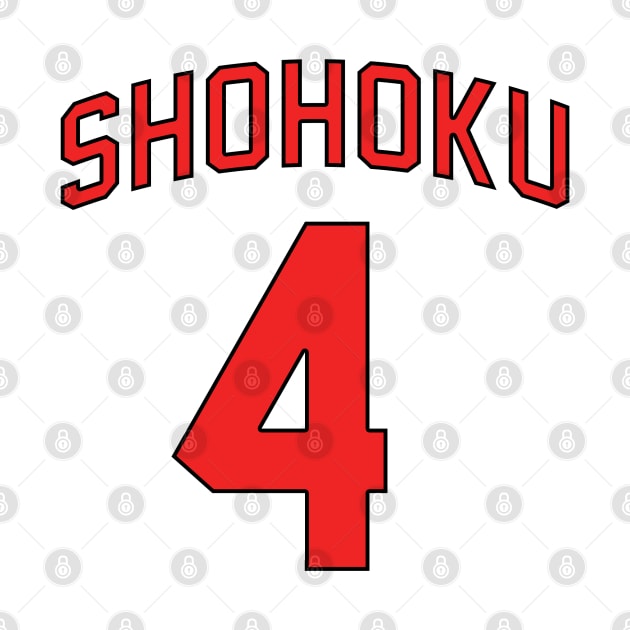 Shohoku - Takenori Akagi Jersey by KimKim