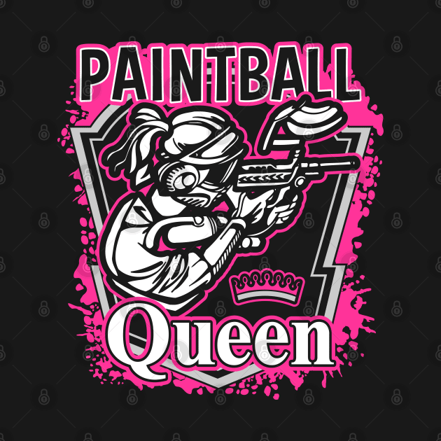 Paintball Queen Pink Splatter by RadStar