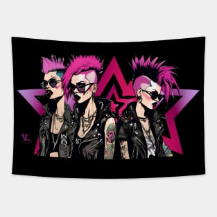 Punk ladies Tapestry