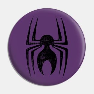 Prowling Spider Pin