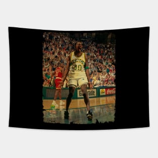 Shawn Kemp - Vintage Design Of Basketball Tapestry