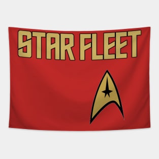 Star Fleet Baseball Jersey Tapestry