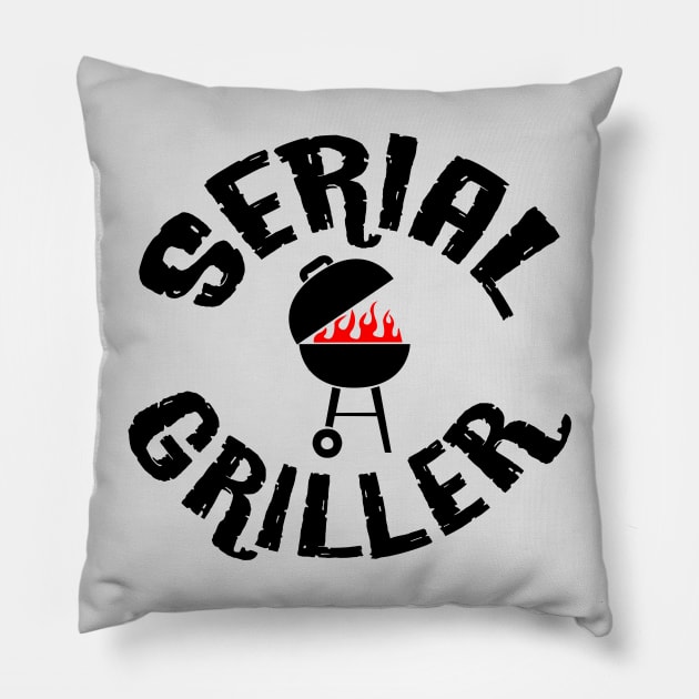 Serial Griller Pillow by DJV007