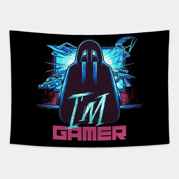 I am Gamer Tapestry by Frispa