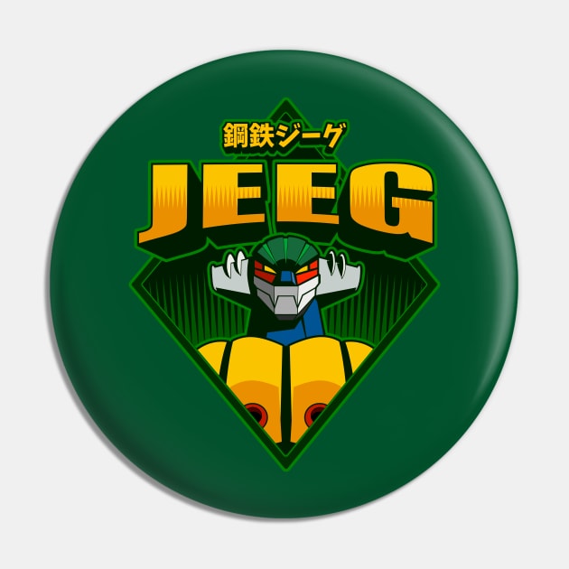 286 Jeeg Losanga Pin by Yexart