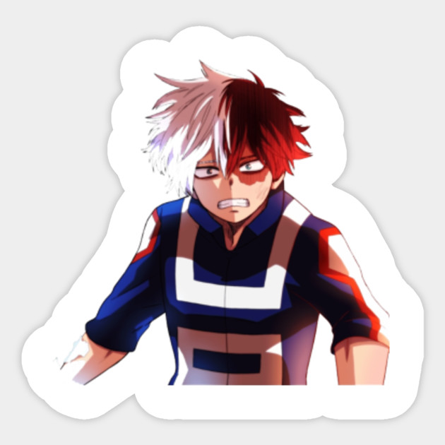 Todoroki Todoroki Shouto Sticker Teepublic