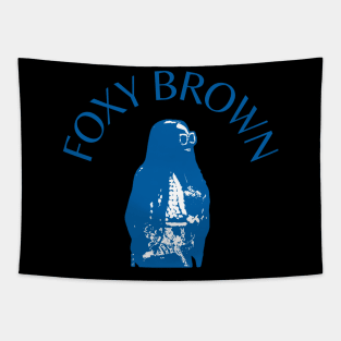 Foxy brown vintage Tapestry