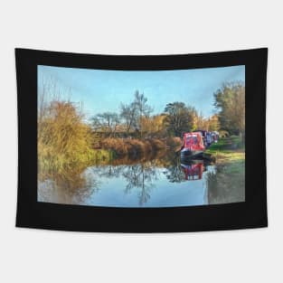 Winter Moorings Tapestry