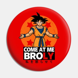 Come At Me Bro Anime Manga Gym Meme Pin