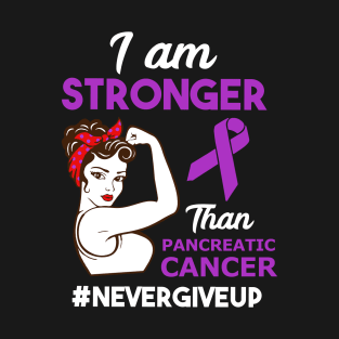 Pancreatic Cancer Awareness designs for Women T-Shirt