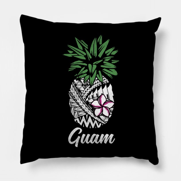 Guam Tribal Pineapple Pillow by Dailygrind