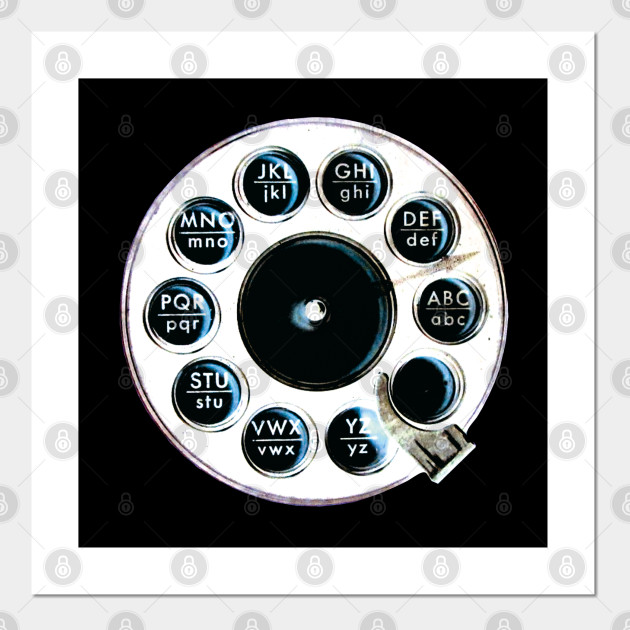 Retro Rotary Phone Retro Phone Posters And Art Prints Teepublic