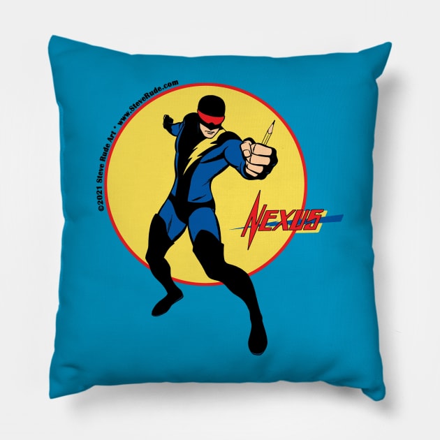 Draw Nexus Pillow by Steve Rude the Dude