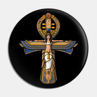 Egyptian Ankh Cross Pin