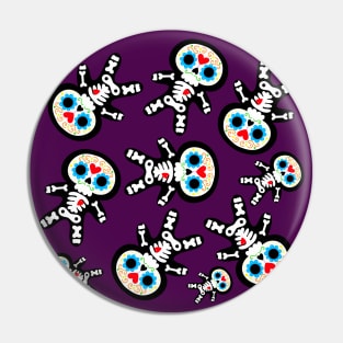 SUGAR SKULLS Pin