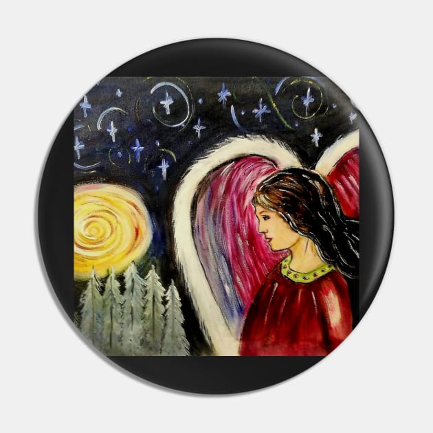 Winter Angel Pin by dpenn