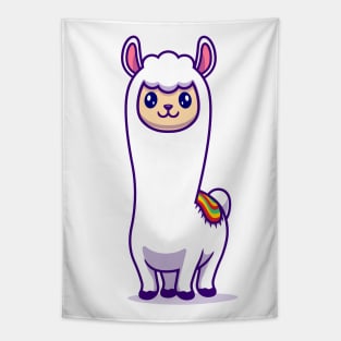 Cute Alpaca Tapestry