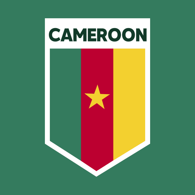 Cameroon Flag Emblem by SLAG_Creative