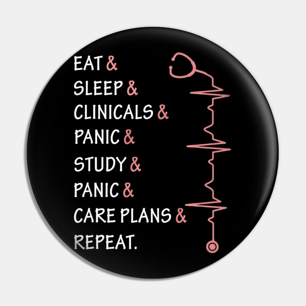 Funny Nursing Student Nurse Gift Idea Pin by MarrinerAlex