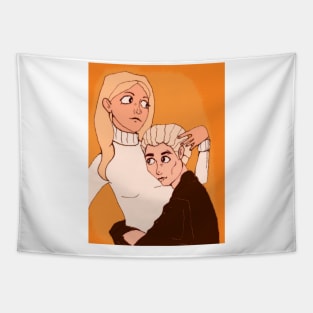 Spuffy cuddles Tapestry