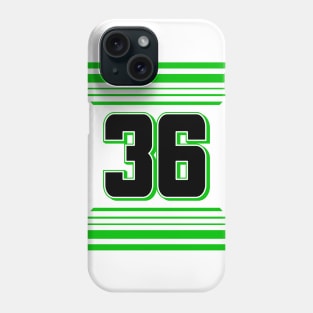 Ryan Huff #36 2024 NASCAR Design Phone Case