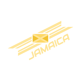 Minimalistic Gold Jamaica Flag Team Shirt T-Shirt