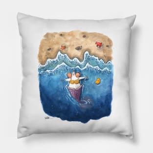 Mouse Mermaid Pillow