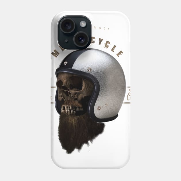 Motorcycle Helmet Phone Case by lickerantony