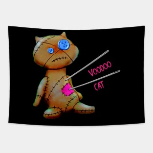 Voodoo cat Tapestry