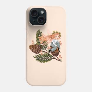 Pine Cone Fairy Phone Case