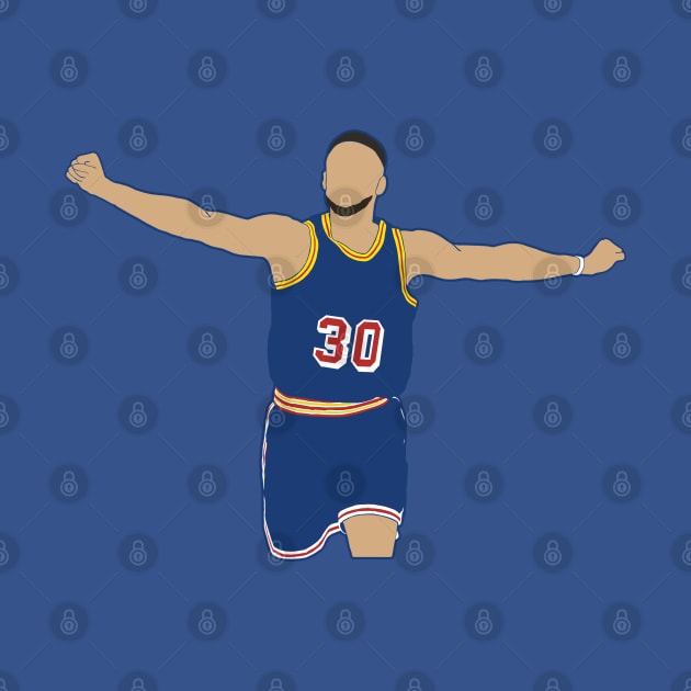 Steph Curry Celebration by BuzzerBeater00