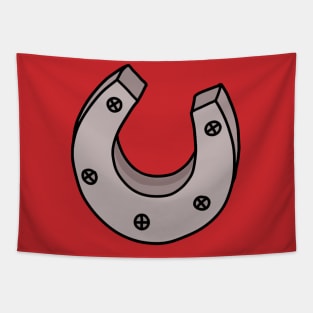 Lucky Horseshoe - Luck Symbols Tapestry