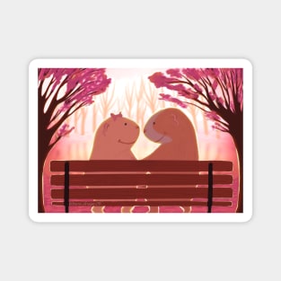 Guinea pigs in love Magnet