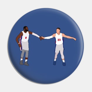 Blake Griffin x Andre Drummond - Detroit Pistons Pin