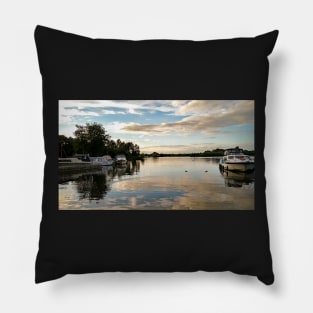 Dusk on Ranworth Broad Pillow