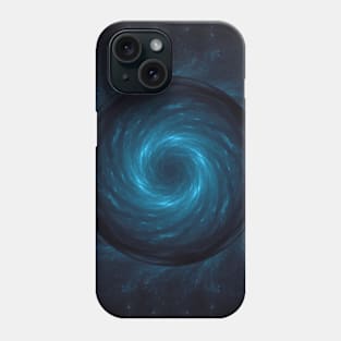 Teal Space Planet Creepy Phone Case