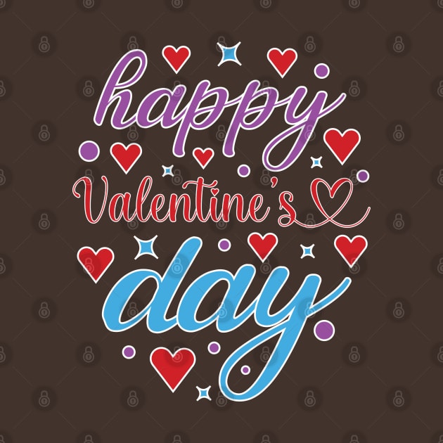 Happy Valentine's Day, Heart Graphic by slawers