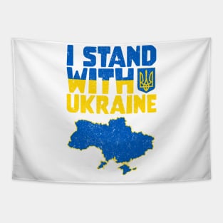 Ukraine Support - I Stand With Ukraine Tapestry