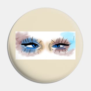 crazy eyes Pin