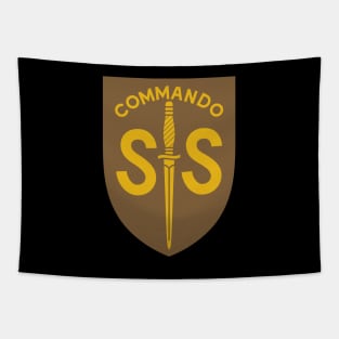 WW2 British Army No2 Commando SAS Badge Tapestry