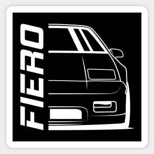 Fiero Silhouette Vector File 