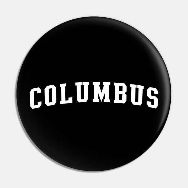 Columbus Pin by Novel_Designs