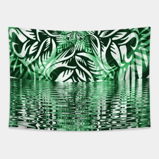 Green Vines Ivy Tattoo Tapestry