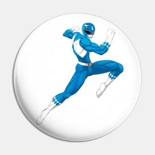 Blue Power Ranger Solo Pin