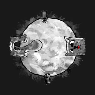 mooncat in space T-Shirt