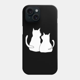 Cat love Phone Case